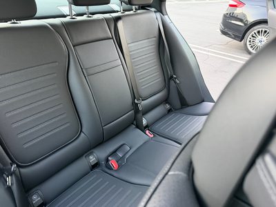 Mercedes-Benz C300 rear passenger seats